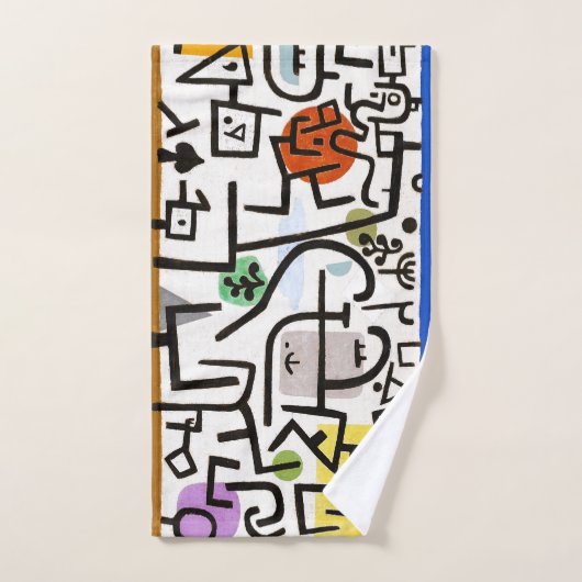 HAND TOWEL : PAUL KLEE : RICH PORT HANDDOEK (Handdoek)