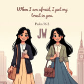 hand towel (sisters preaching) handdoek