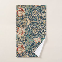 HAND TOWEL : WILLIAM MORRIS : HONEYSUCKLE HANDDOEK