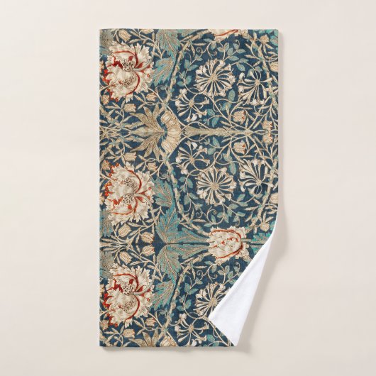 HAND TOWEL : WILLIAM MORRIS : HONEYSUCKLE HANDDOEK (Handdoek)