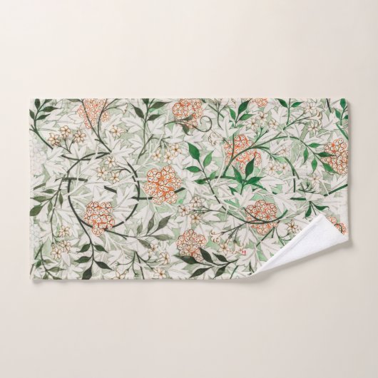 HAND TOWEL : WILLIAM MORRIS : JASMINE HANDDOEK (Handdoek)