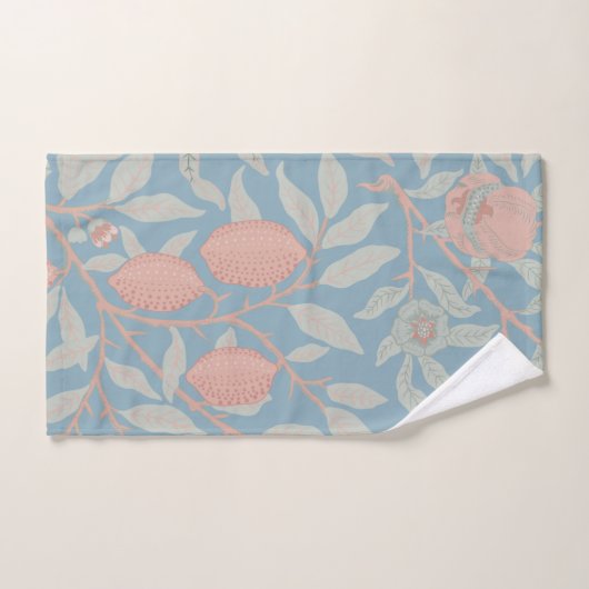 HAND TOWEL : WILLIAM MORRIS : POMEGRANAAT HANDDOEK (Handdoek)