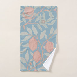 HAND TOWEL : WILLIAM MORRIS : POMEGRANAAT HANDDOEK