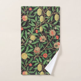 HAND TOWEL : WILLIAM MORRIS : POMEGRANATEN HANDDOEK