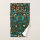 HAND TOWEL : WILLIAM MORRIS : TULIP ONTWERP HANDDOEK (Handdoek)