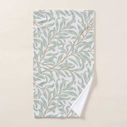 HAND TOWEL : WILLIAM MORRIS : WILLOW ONTWERP HANDDOEK (Handdoek)