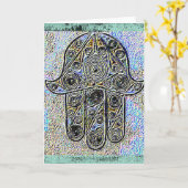 Hand van de kaart van Fatima (Gele Bloem)