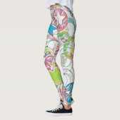 hand van EDDArt - sterren en harten 1 Leggings (Links)