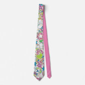 hand van EDDArt - sterren en harten 1 Stropdas (Voorkant)