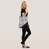 hand van EDDArt - sterren en harten 1 Tote Bag (Op model)
