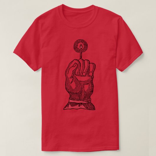 Hand van Glorie Macabre Fan Art1 T-shirt (Design voorkant)