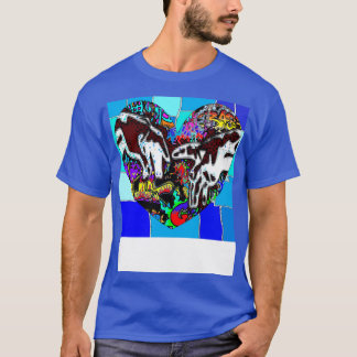 Hand van God Blauwe Hemel T-shirt