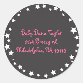 Hand van God Hemsa Retouradres Sticker