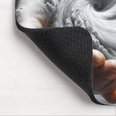 Hand van God houdt Florida in een orkaan Muismat (Hoek)