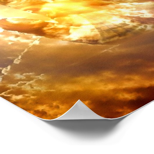 Hand van God Poster (Hoek)