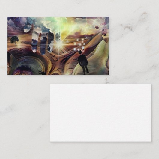 Hand van God Visitekaartje (Voorkant / Achterkant)