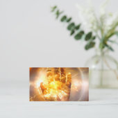 Hand van God Visitekaartje (Staand voorkant)