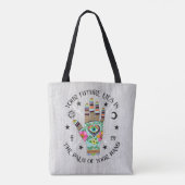 Hand van het Lot Tote Bag (Achterkant)