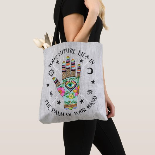Hand van het Lot Tote Bag (Dichtbij)