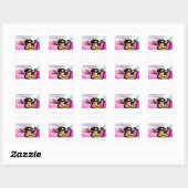 hand van Jezus Vierkante Sticker (Vel)