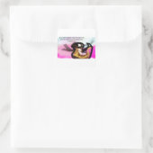 hand van Jezus Vierkante Sticker (Tas)