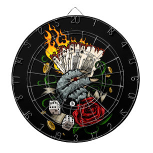 Hand van Kaarten Dartbord