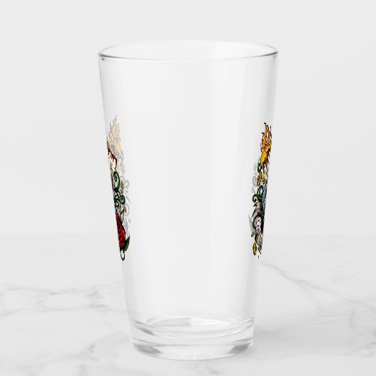 Hand van Kaarten Glas (Rechts)