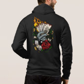 Hand van Kaarten Hoodie (Achterkant)