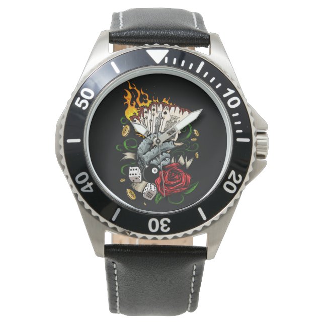 Hand van Kaarten Horloge (Voorkant)