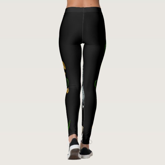 Hand van Kaarten Leggings (Achterkant)