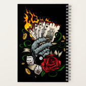 Hand van Kaarten Notitieboek (Achterkant)
