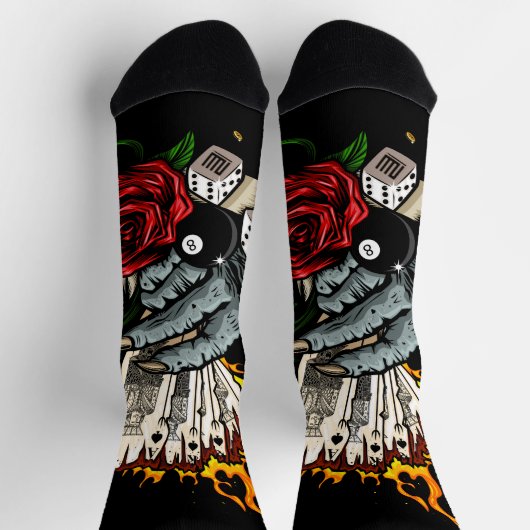 Hand van Kaarten Sokken (Top)