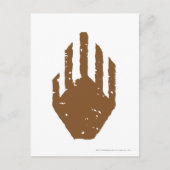 Hand van Saruman Briefkaart (Voorkant)