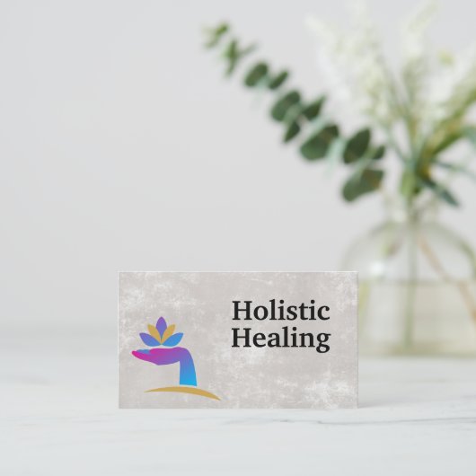 Hand Visitekaartje (Staand voorkant)