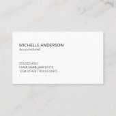 Hand Visitekaartje (Achterkant)