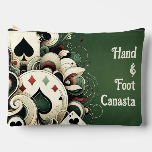 Hand & voet Canasta Etui (Voorkant)
