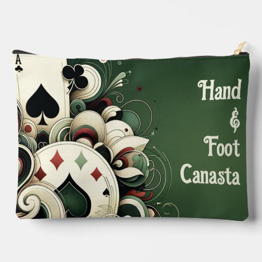 Hand & voet Canasta Etui (Achterkant)