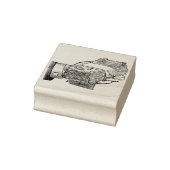 Hand vol contant geld rubberstempel (Stempel)
