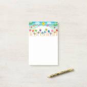 Hand Vol Fun Post-it® Notes (Op bureau)