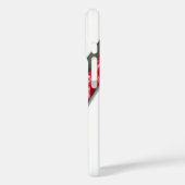 Hand vredesteken Case-Mate iPhone case (Achterkant / Links)