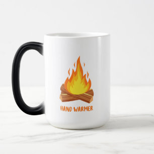 Hand Warmer Camp Fire Magische Mok