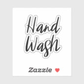 Hand Wash Storage Sticker (Vel)