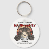 Hand-Wavey Sleutelhanger (Voorkant)