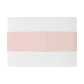 Hand Written Burgundy Pink Whimsical Wedding Uitnodigingen Wikkel (Achterkant Voorbeeld)