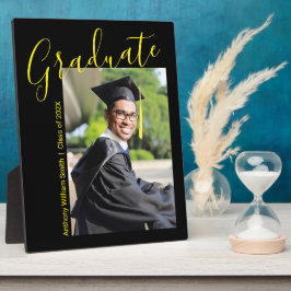 Hand Written Graduate Photo 8 x 10 Desktop Fotoplaat