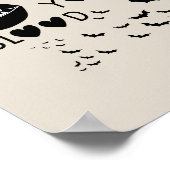 Hand written 'I Want to suck Your blood' Poster (Hoek)