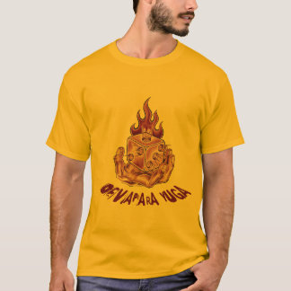 hand würfel t-shirt