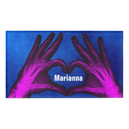 Hand Xray Forms Heart Naambadge