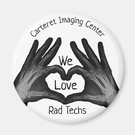 Hand Xray Heart Rad Tech Apprecied Magnet