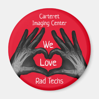Hand Xray Heart Rad Tech Apprecied Magnet
